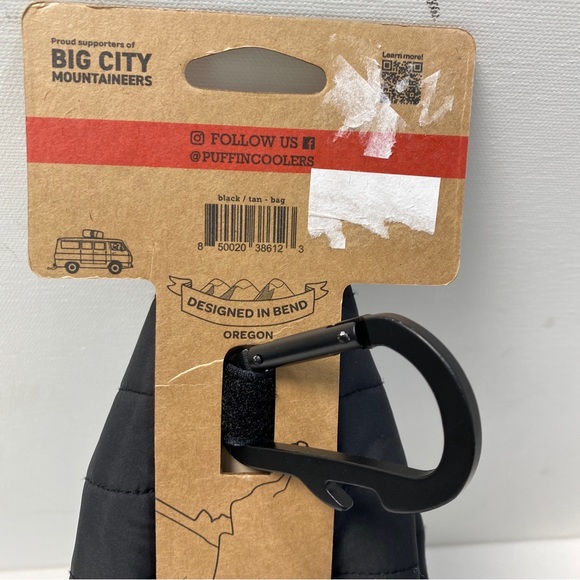 Puffin Beverage Sleeping Bag Cooler Insulated Koozie 12oz bottle holder - Picture 8 of 12